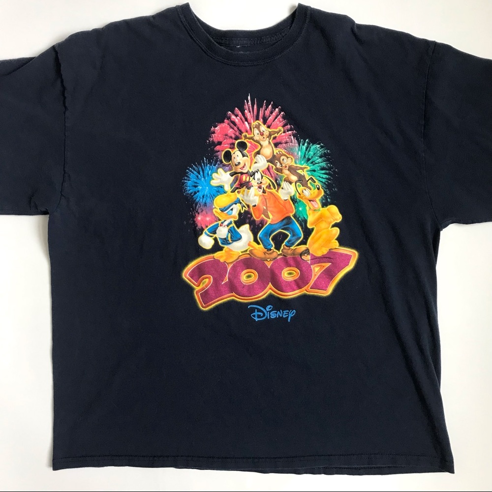 Disney 2007 Fireworks T-Shirt XXL